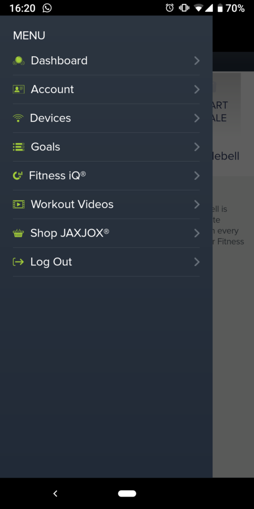 jaxjox kettlebell connect app