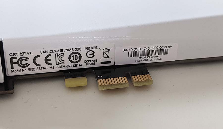 creative ae-5 pure edition soundcard