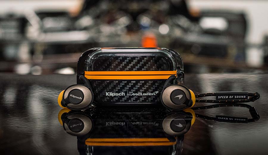 klipsch mclarren headphones