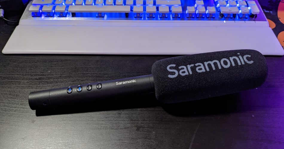 saramonic srtm1 shotgun microphone