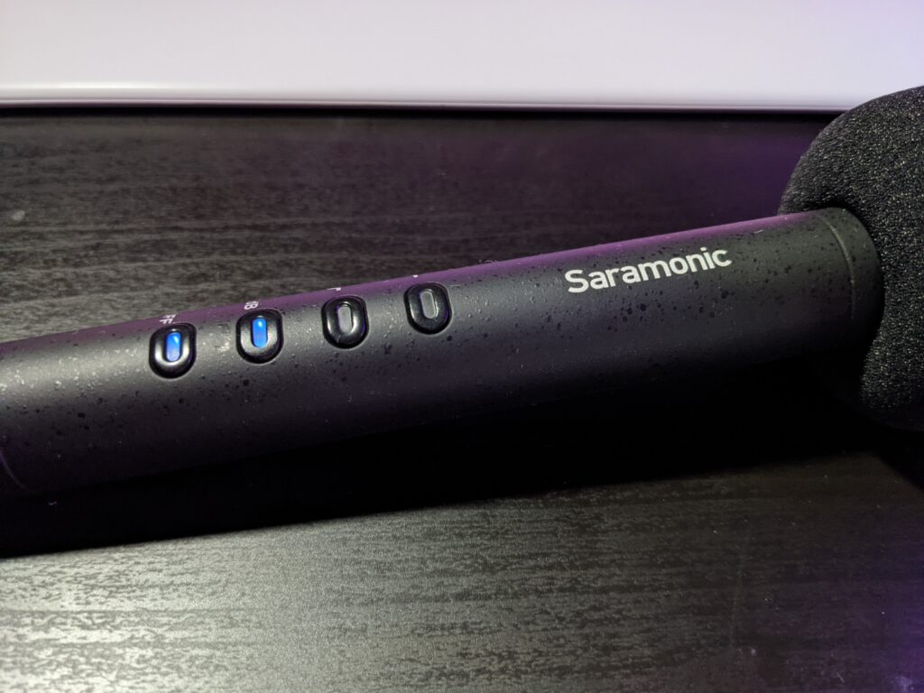 saramonic srtm1 shotgun microphone