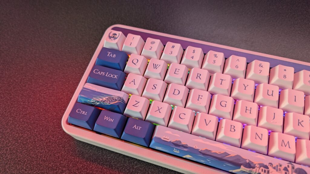akko jin01 Santorini mechanical keyboard